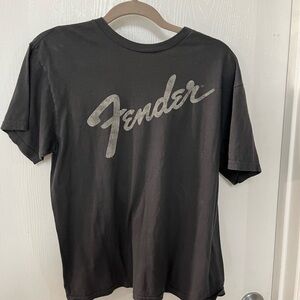 Fender Charcoal Gray Short Sleeve Tee